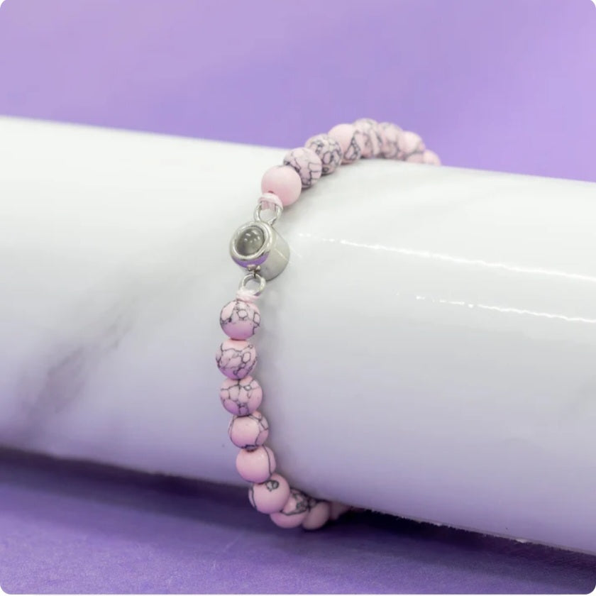Color Photo Bead Bracelet
