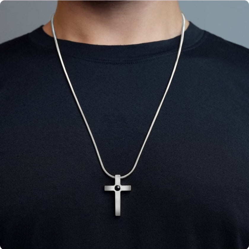 Men's Eternal Bond Cross Pendant
